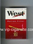 West 'R' Rollies Filter Full Flavor Filter Cigarillos cigarettes hard box West 'R' Rollies Filter Full Flavor Filter Cigarillos cigarettes hard box