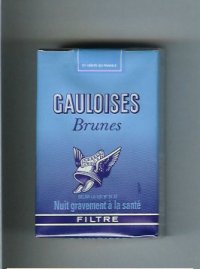 Gauloises Brunes Filtre cigarettes soft box