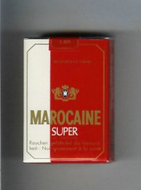 Marocaine Super Aromareiche Tabake cigarettes soft box