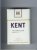 Kent USA Blend Golden One 1 Lightest Charcoal Filter cigarettes hard box
