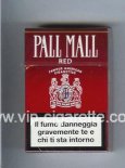 Pall Mall Famous American Cigarettes Red cigarettes hard box Pall Mall Famous American Cigarettes Red cigarettes hard box
