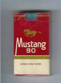 Mustang 90 cigarettes soft box