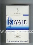 Royale Legere 100s cigarettes hard box