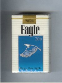 Eagle 20s King Ultra Lights cigarettes soft box
