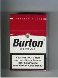 Burton Original cigarette American Blend Germany