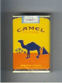 Camel Genuine Classic Filters cigarettes soft box