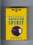 Natural American Spirit Light yellow cigarettes hard box