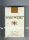 Philip Morris Ultra American Blend cigarettes hard box