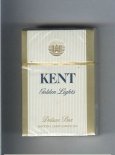 Kent Golden Lights cigarettes hard box Kent Golden Lights cigarettes hard box