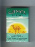 Camel with sun Menthol Filters cigarettes hard box
