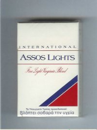 Assos Lights International cigarettes Fine Virginia Blend