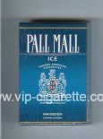 Pall Mall Famous American Cigarettes Ice cigarettes hard box Pall Mall Famous American Cigarettes Ice cigarettes hard box