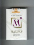 M Maxima Classic cigarettes soft box M Maxima Classic cigarettes soft box