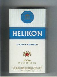 Helikon Ultra Lights 100s Multifilter cigarettes hard box
