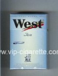 West 'R' Ice Cool Blend cigarettes hard box