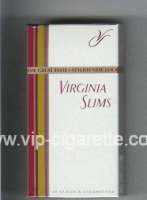 Virginia Slims 100s cigarettes hard box