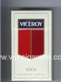 Viceroy Cigarettes 100s Rich Tobaccos - Filter 100s hard box