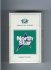 North Star Menthol American Blend white and green cigarettes hard box