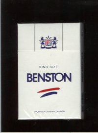 Benston king size cigarettes with two horizontal lines Croatia