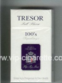 Tresor Full Flavor 100s Superkings cigarettes hard box