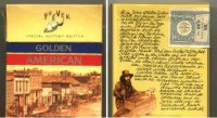 Golden American Special History Edition Fever 25s cigarettes hard box