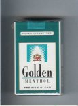 Golden Menthol cigarettes soft box Golden Menthol cigarettes soft box