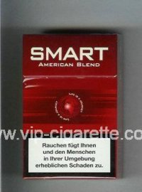 Smart American Blend cigarettes red hard box