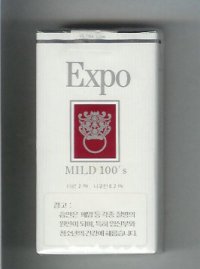 Expo Mild 100s cigarettes soft box