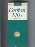 Carlton Menthol 120's cigarettes Filter soft box