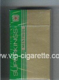 Superkings Menthol 100s Cigarettes hard box