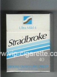 Stradbroke Ultra Mild 4 40 cigarettes hard box