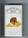 Kentucky's Best Ultra Light 100s cigarettes hard box