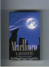 Marlboro collection design 1 Lights Filter cigarettes hard box