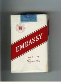 Embassy Cigarettes soft box