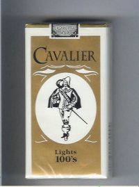 Cavalier Lights 100s cigarettes