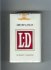 LD Liggett-Ducat white and red cigarettes soft box