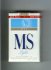 MS ETI Lights cigarettes soft box