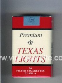 Texas Lights Premium cigarettes soft box