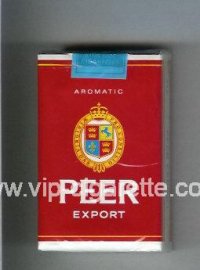 Peer Export Aromatic red cigarettes soft box