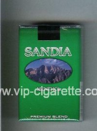 Sandia Menthol Premium Blend cigarettes soft box
