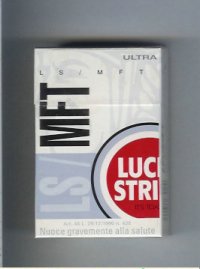 Lucky Strike Ultra LS MFT cigarettes hard box