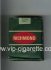 Richmond cigarettes dark green and red soft box
