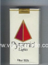 Pyramid Lights Filter 100s soft box cigarettes