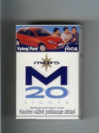 Mars M 20 Vyhraj Ford Focus Lights cigarettes hard box