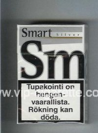 Smart Silver cigarettes Fine Taste hard box