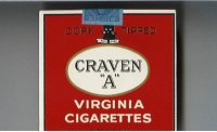 Craven A Virginia Cigarettes Cork Tipped