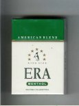 Era American Blend Menthol cigarettes hard box