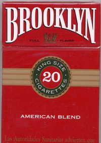Brooklyn American Blend cigarettes king size 20