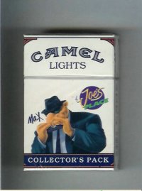 Camel Collectors Pack Joes Place Max Lights cigarettes hard box