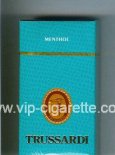 Trussardi Menthol 100s cigarettes green hard box